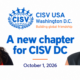 “CISV DC thanks outgoing president Katie Sheketoff and welcomes Jasmine Richmond, effective October 1, 2026.”